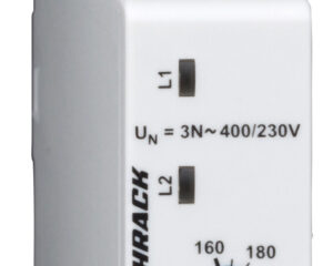 Releu supraveghere tensiune trifazată 3x160-240V, 1CC