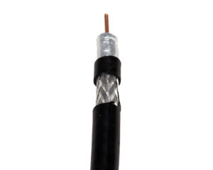 Cablu coaxial DIGI-SAT 3011, 75 Ohm, PE negru, colac 100m