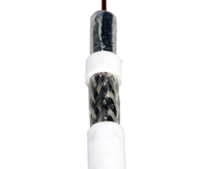 Cablu coaxial DIGI-SAT 3000, 75 Ohm, LS0H, alb, colac 100m