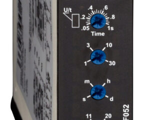 Releu de timp cu 16 fcţ., 2CC, Ualim=24-240VAC/VDC, 8A