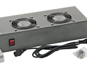 Placa cu 2 ventilatoare 19"