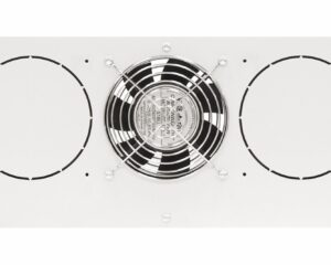 Unitate cu 1 ventilator 19" cu termostat