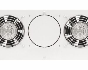 Unitate cu 2 ventilatoare 19" cu termostat