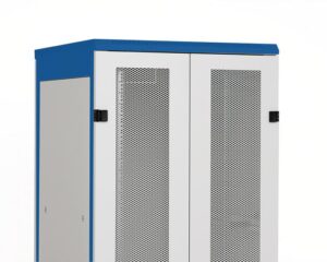 Uşă metal dubla perforata 80% DS/DSZ/DSS(IP30) 45U, 800mm