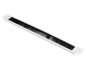 Perie intrare cablu, 19”, 1U, RAL7035