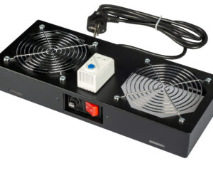 Unitate de tavan, 1 ventilator, analogic, negru RAL 9005