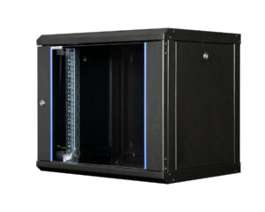 Dulap de perete DTW, 9U H=512 x W=600 x D=450, 19", negru