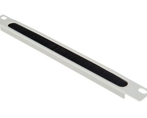 Perie intrare cabluri 10", 0,5U, RAL7035