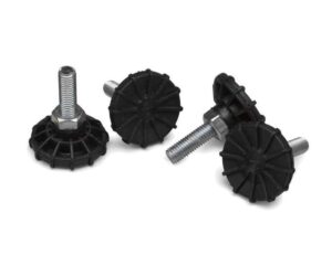 Set de nivel pentru dulapuri DT, 1 set= 4 picioare, M10