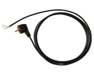 Cablu conex. pt. IU008508/IU008513, 3 x 0.75mm² , L=3m,negru