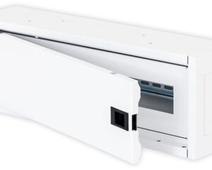 Cutie distribuţie DW4, 1 rând , 22 module , RAL9003, plat