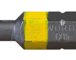 Bit 1/4" Torx TX15 galben 26mm