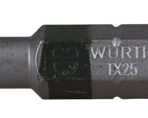 Bit 1/4" Torx TX25 negru 26mm