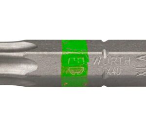 Bit 1/4" Torx TX40 verde 26mm