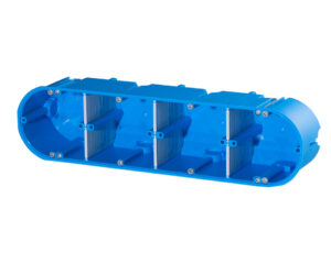 Doză de aparat pentru perete gips carton, cvadruplă