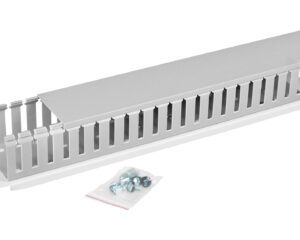 Organizator canal cablu 19' 2U, RAL7035