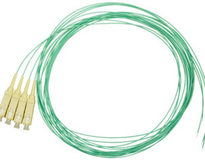 Pigtail SC, 50/125µm OM3, 2m, Easy Strip,Aqua,4buc