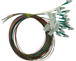 Pigtail LC/APC, 9/125µm OS2, 2m, 12buc, PREMIUM clasă B