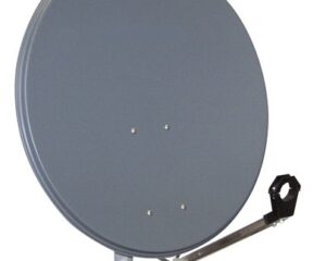 Antenă satelit 80cm/75cm,Ol,39dB,sup.plia.LNB incl.,antracit
