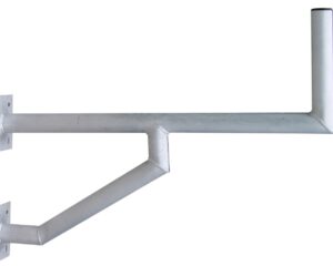 Sist.Fix.perete DP=570mm,H=250mm,2x(150x150mm),D50mm,Al