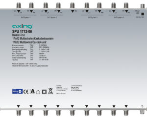 Multiswitch/cascad. 17 în 12, SPU 1712-06