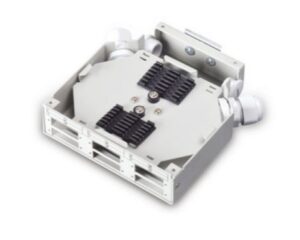Splicebox FO pt. sina DIN,  4 Fibre, LC, 50/125µm OM3