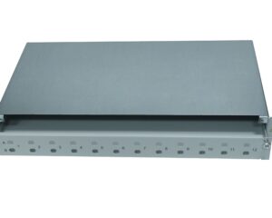 Splicebox gol pentru 24 cuple ST sau FC, 1UV, RAL7035