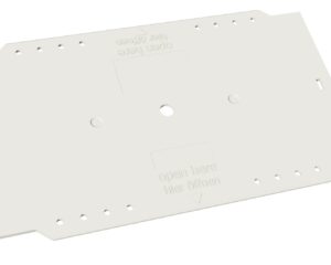 Capac casetă de sudură fibră optică, alb, pt HSELSZSK01