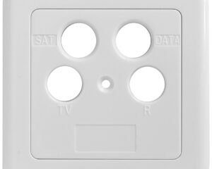 Placă SAT 4-Porturi pt. HSATD4DA--, 75x75mm, SZU 2-12