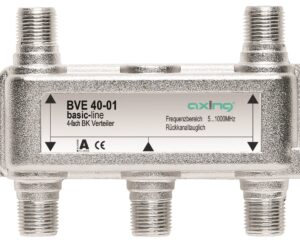 Splitter BK 1xF-Mamă-4xF-Mamă,Multimedia,5-1006MHz,BVE40-01