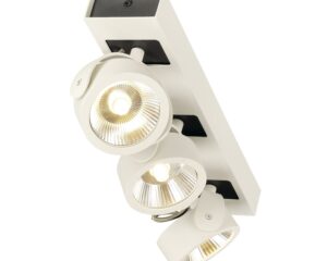 KALU LED 3,3000K,60° alb/negrulampa plafon/perete