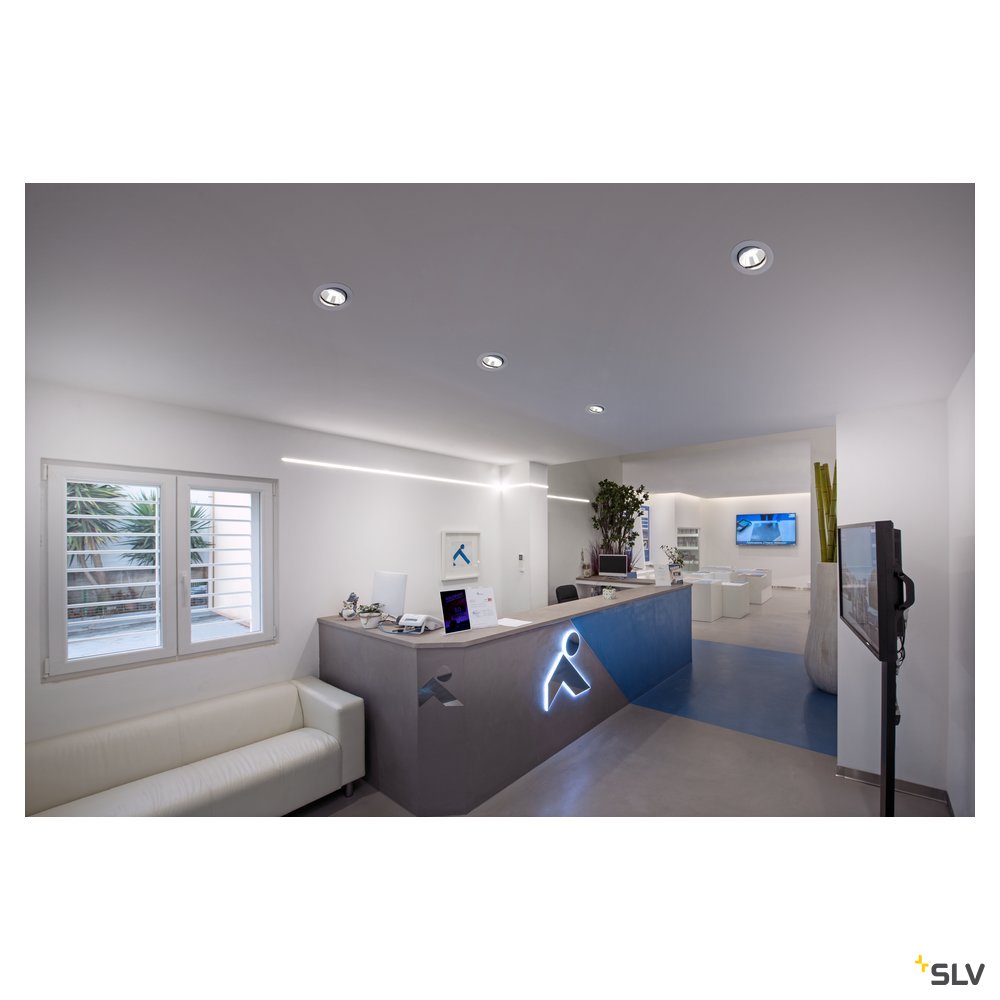 NUMINOS L DL 25,4W 2200lm 3000K 40° 700mA LED alb/crom - imagine 2