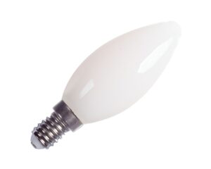 C35 E14, LED lamp fruginiued 4,2W 2700K CRI90 320°