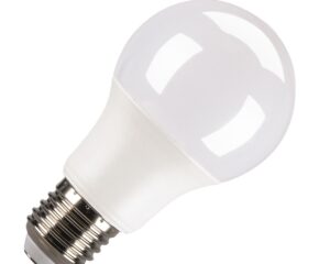 A60 E27, LED lamp alb 9W 2700K CRI90 220°