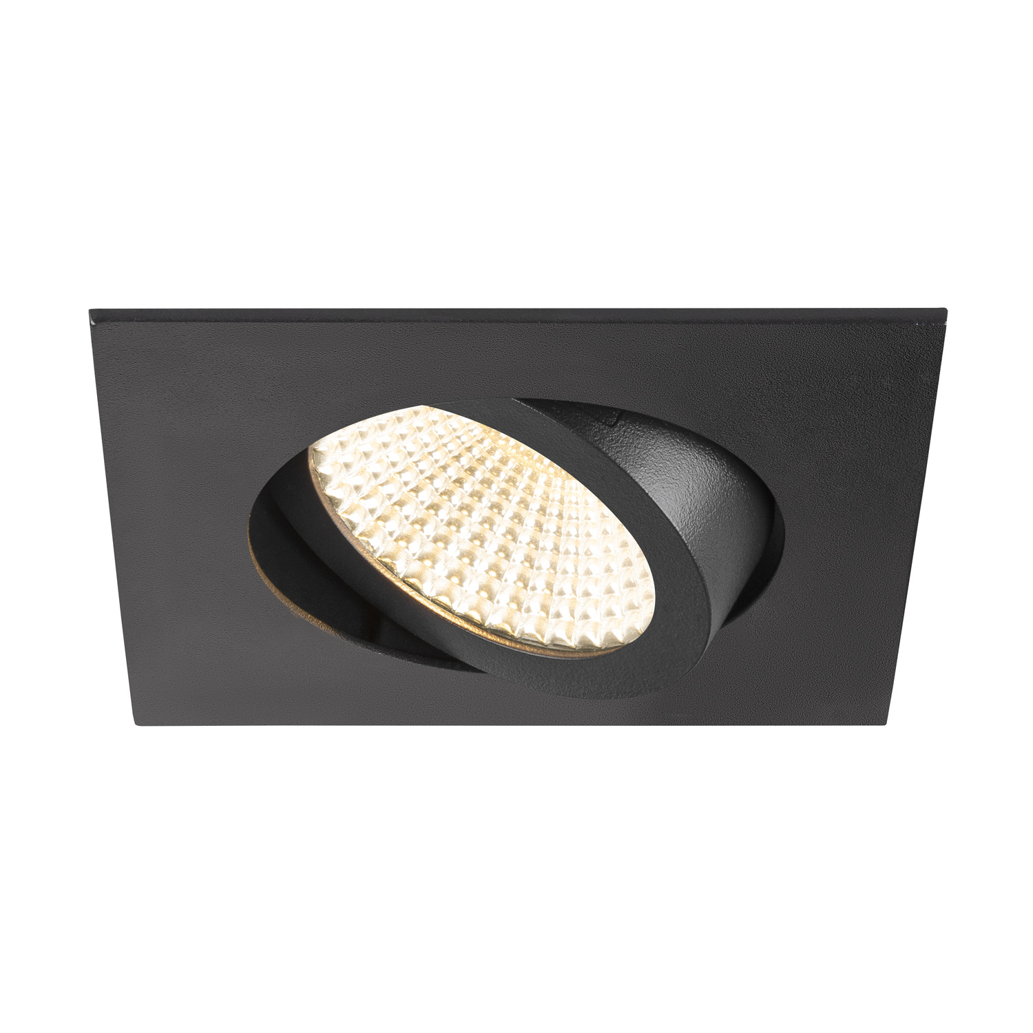 NEW TRIA 68, 3000K, 60°, IP20, pătrat, negru