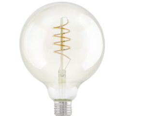 LM-E27-LED GLOBE G125 GLAS AMBER 4W/270Lm 2200K