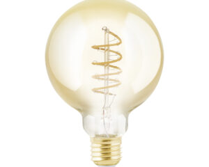 LM-E27 LED GLOBE G95 4W/245LM 2000K GLAS AMBER - dim