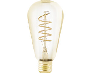 LM-E27 LED ST64 4W/245LM 2000K GLAS AMBER - dim