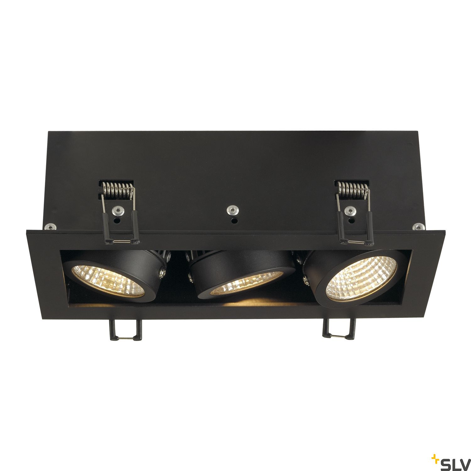 KADUX LED Triple DL Set 3000K38°, negru mat
