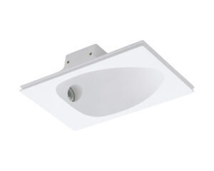 Tiberio wall recessed 1W 3000K Gips IP20