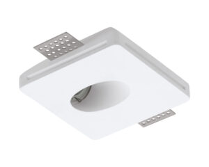 Tiberio wall recessed 1W 3000K Gips IP20
