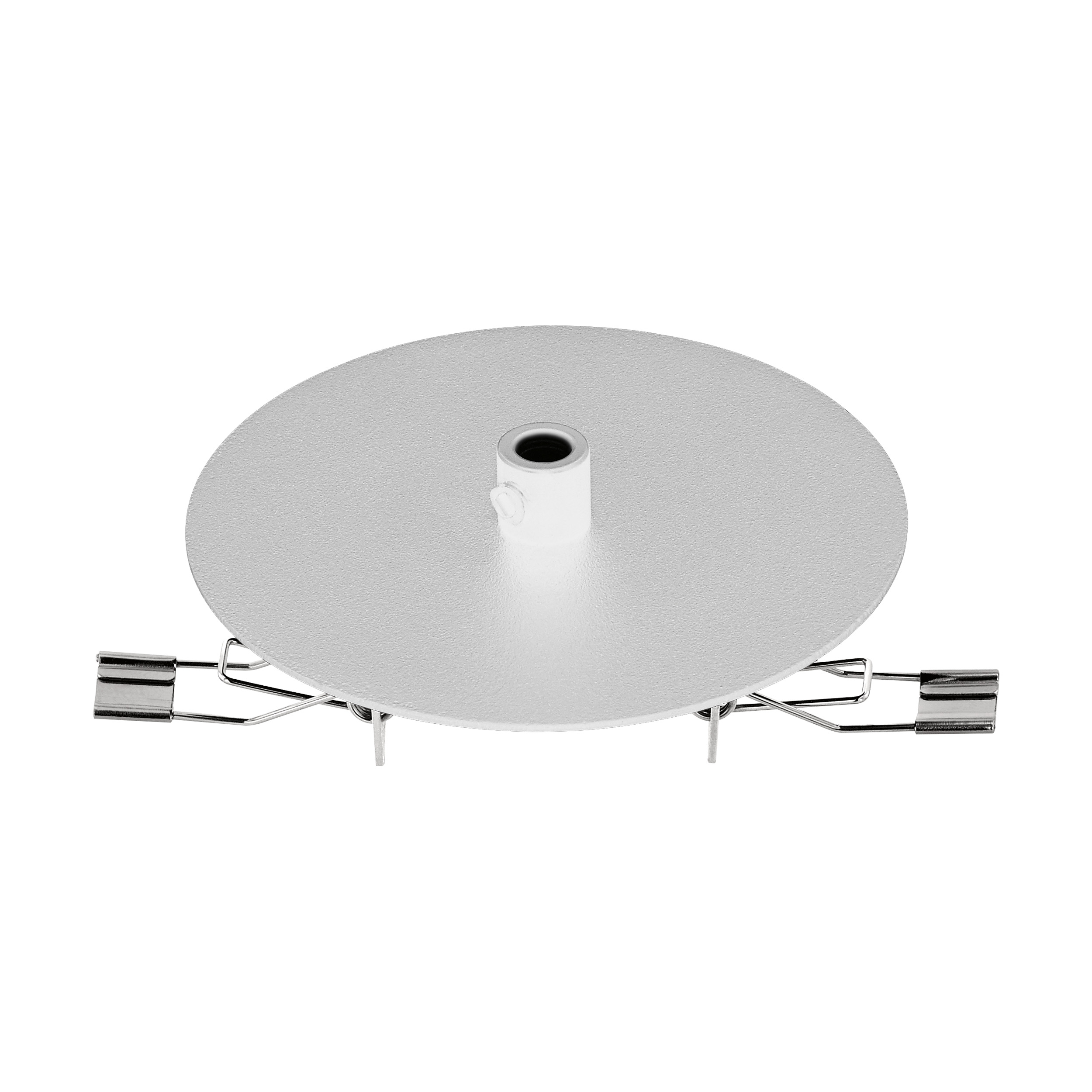 Canopy 1-fold, recessed mounted white