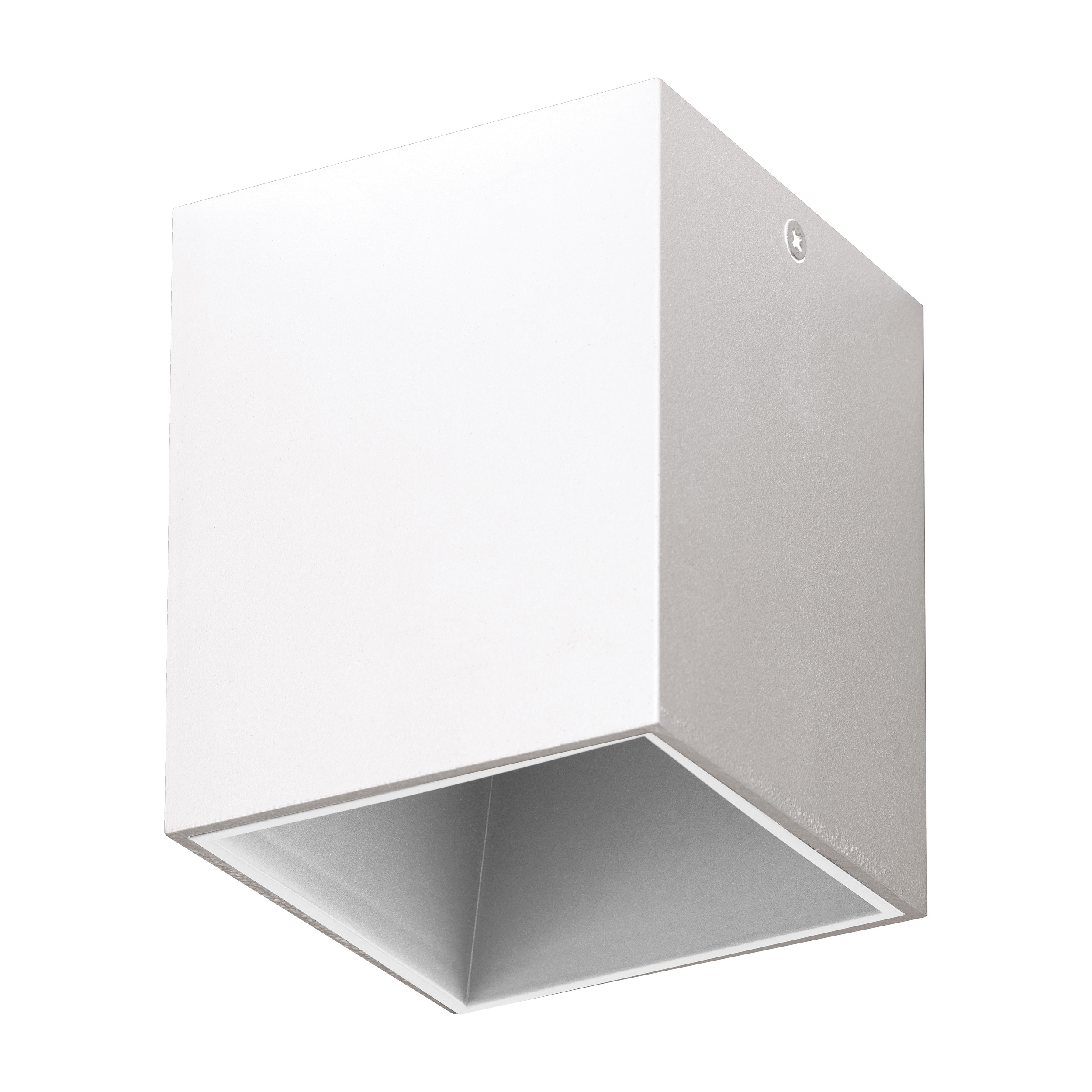 Ceiling luminaire "Polasso" square 3,3W 3000K white IP20