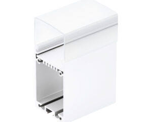 LED-Stripe Profile RE satin Cover white, 1000mm