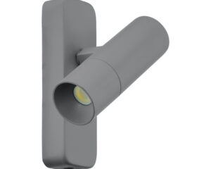 LED-Wall luminaire Doblas 5,2W 4000K silver IP20