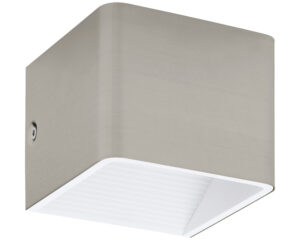 Wall luminaire "Sania 3" 5W 3000K nickel-matt/white IP20