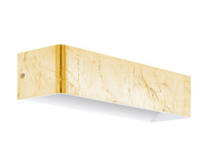 Wall luminaire "Sania 3" 12W 3000Kgold leaf plated /