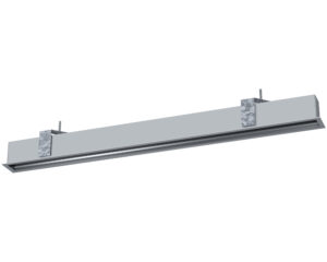 Empty profile recessed Cable harness, L-2850mm Alu anodized