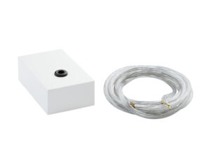 5-Pole Feed white matt IP20