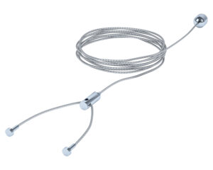 Wire Suspension/Quick-Release chrome